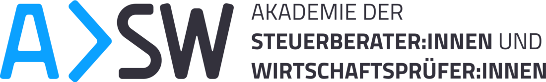 Logo der ASW "Akademie der Steuerberater:innen und Wirtschaftsprüfer:innen"