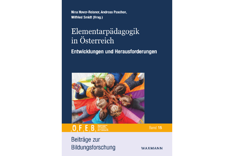 @ Waxmann Buchcover Elementarpädagogik in Österreich