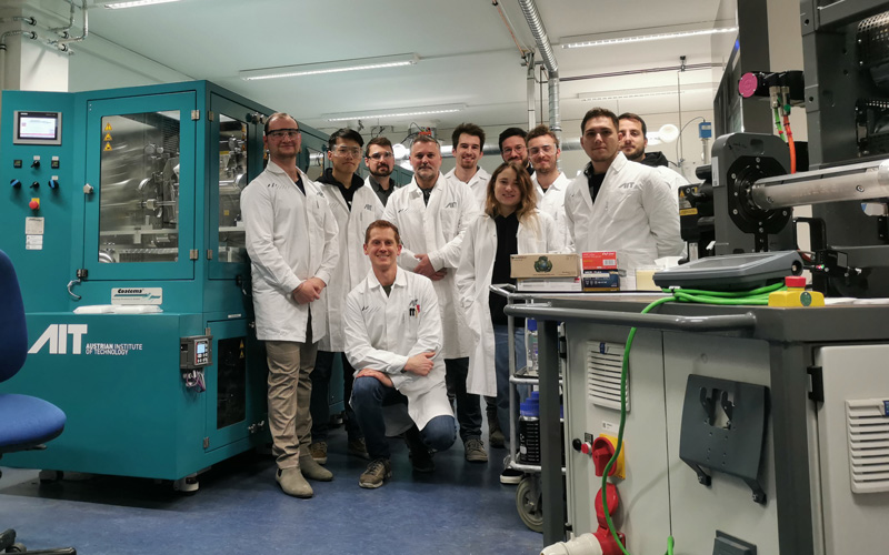 © HCW Die Exkursionsgruppe versammelt sich zum Gruppenfoto