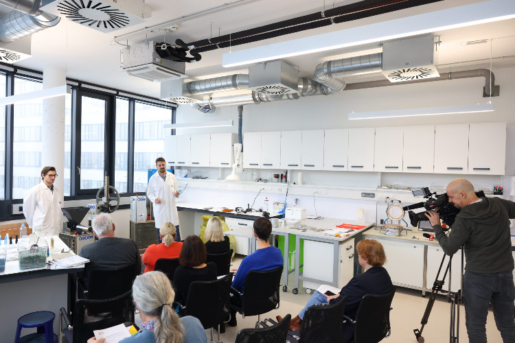 © Hochschule Campus Wien/Schedl Pressegespräch an der Hochschule Campus Wien.