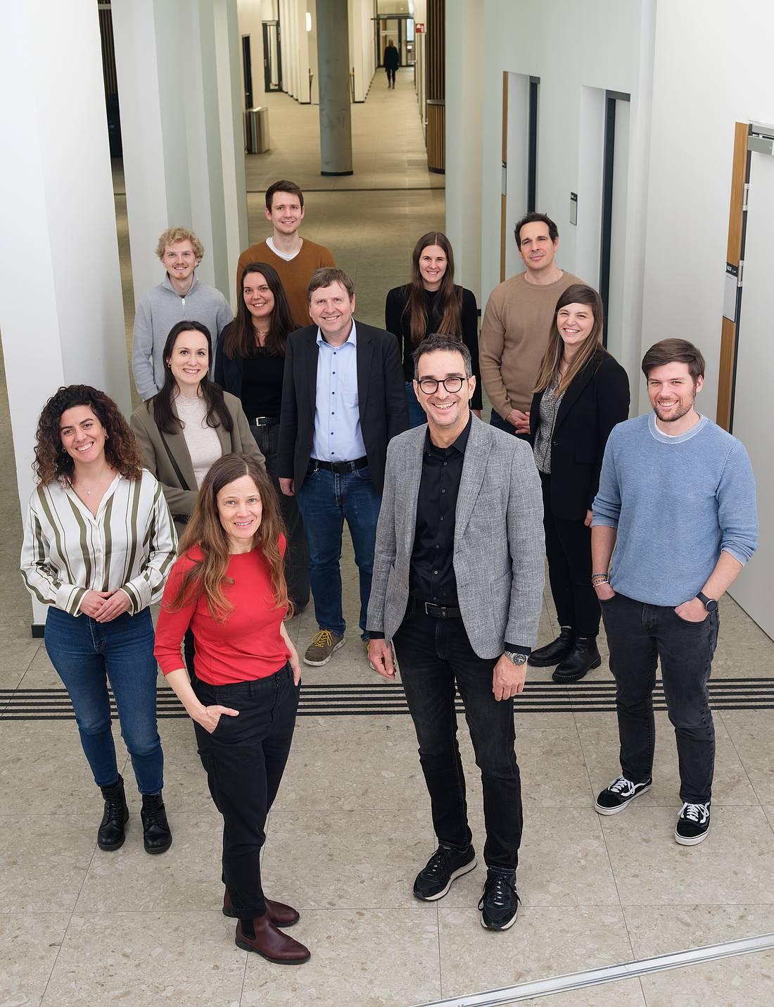 Group photo of the research team