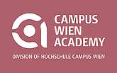 Logo Campus Wien Academy Logo mit Schriftzug Campus Wien Academy Division of F H Campus Wien