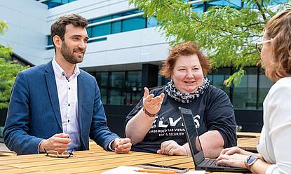 © HCW / Schedl Manuel Koschuch und Silvia Schmidt im Interview