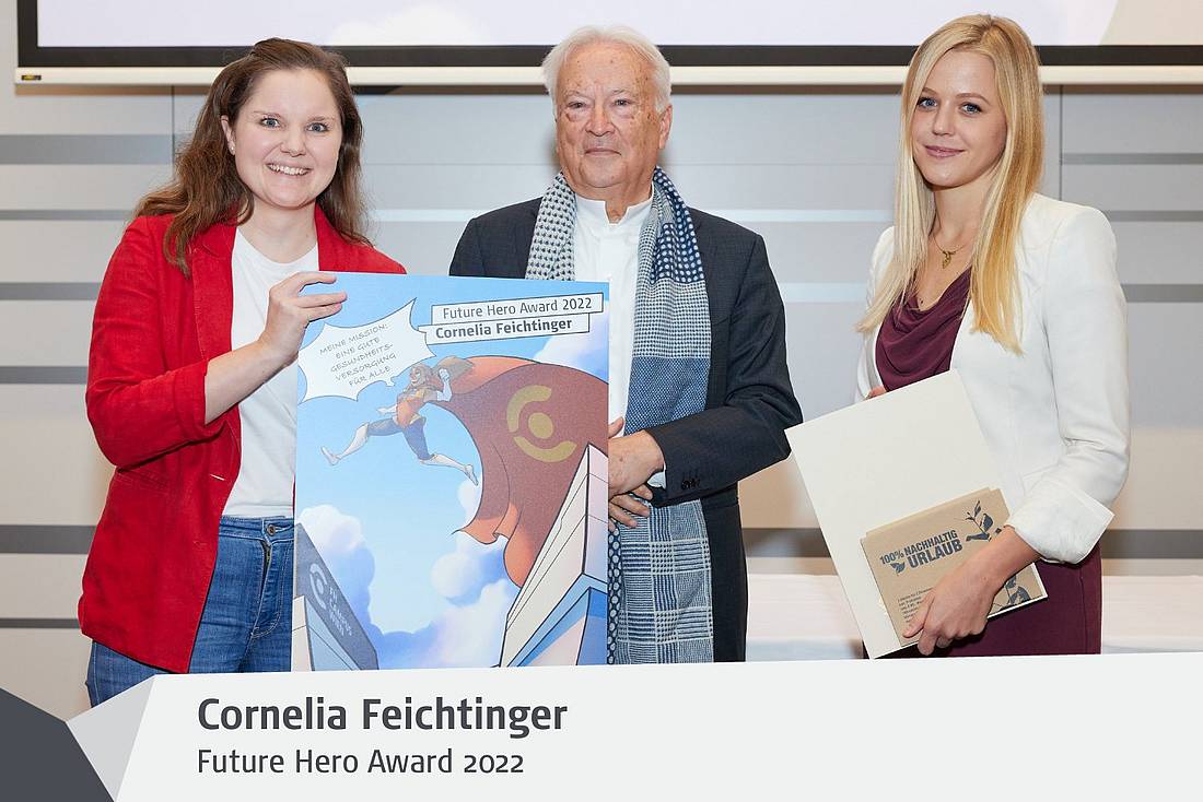 © HCW | Schedl Portrait von Cornelia Feichtinger bei der Preisverleihung