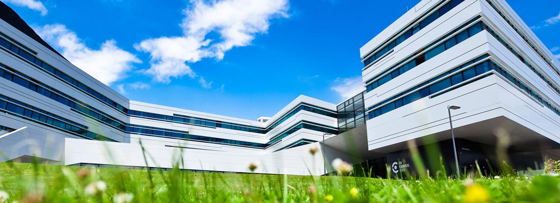 FH Campus Wien/Schedl Bild des Hauptgebäudes der Hochschule Campus Wien