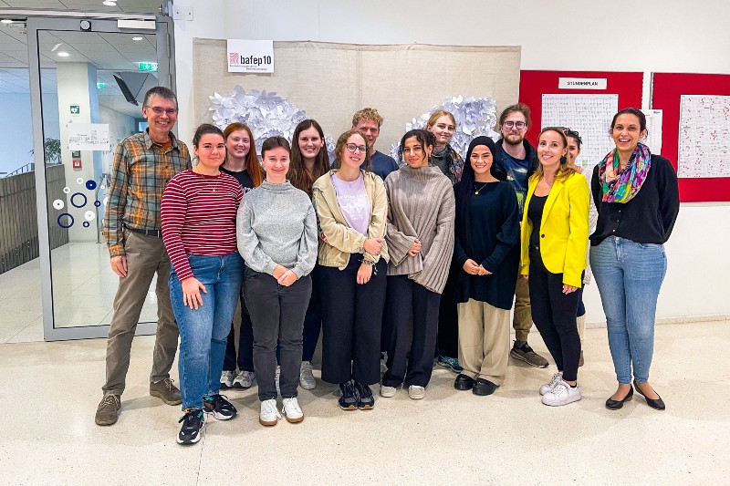 © HAWK Hildesheim Exkursionsgruppe der HAWK an der Hochschule Campus Wien